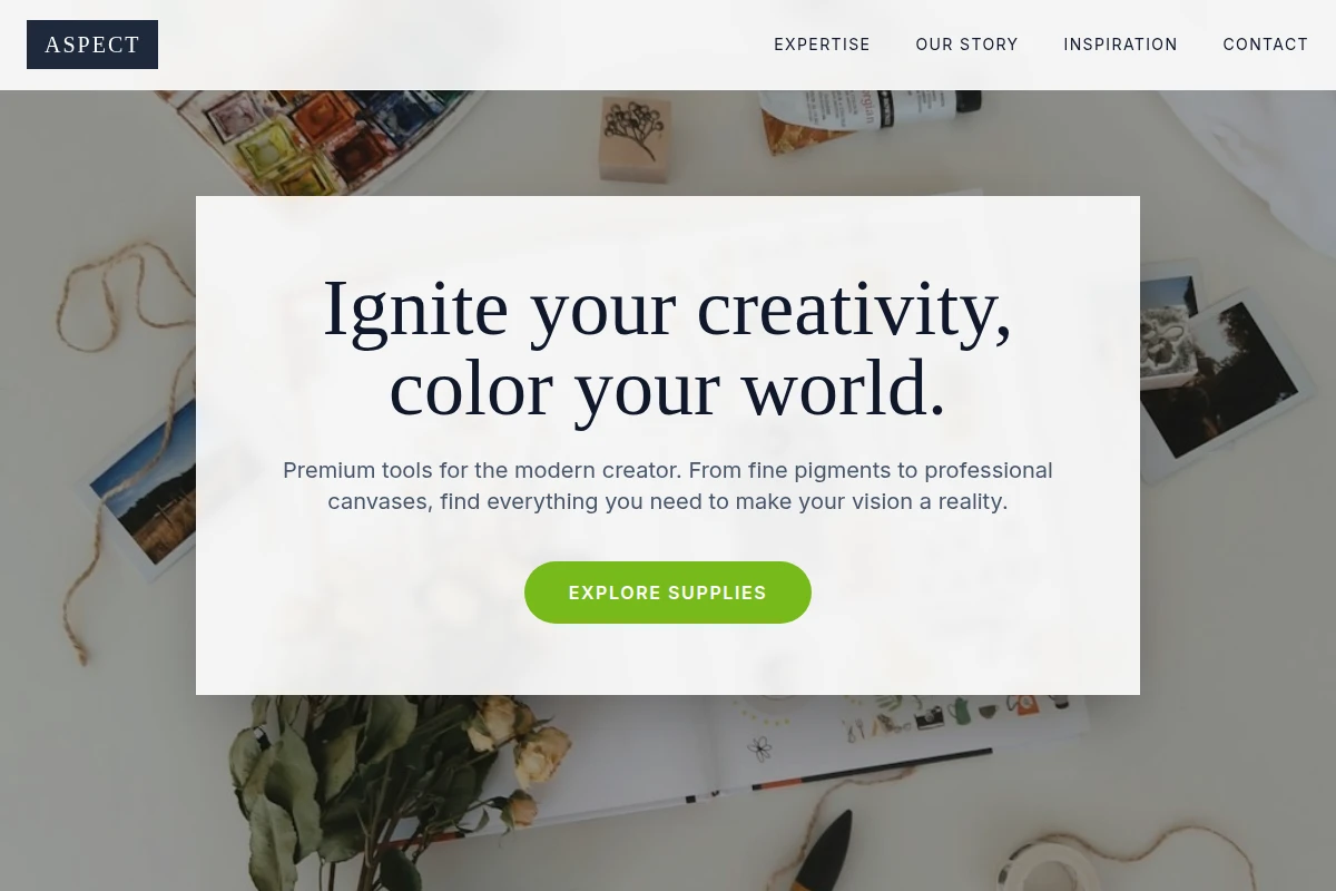 Aspect Art Supply Store