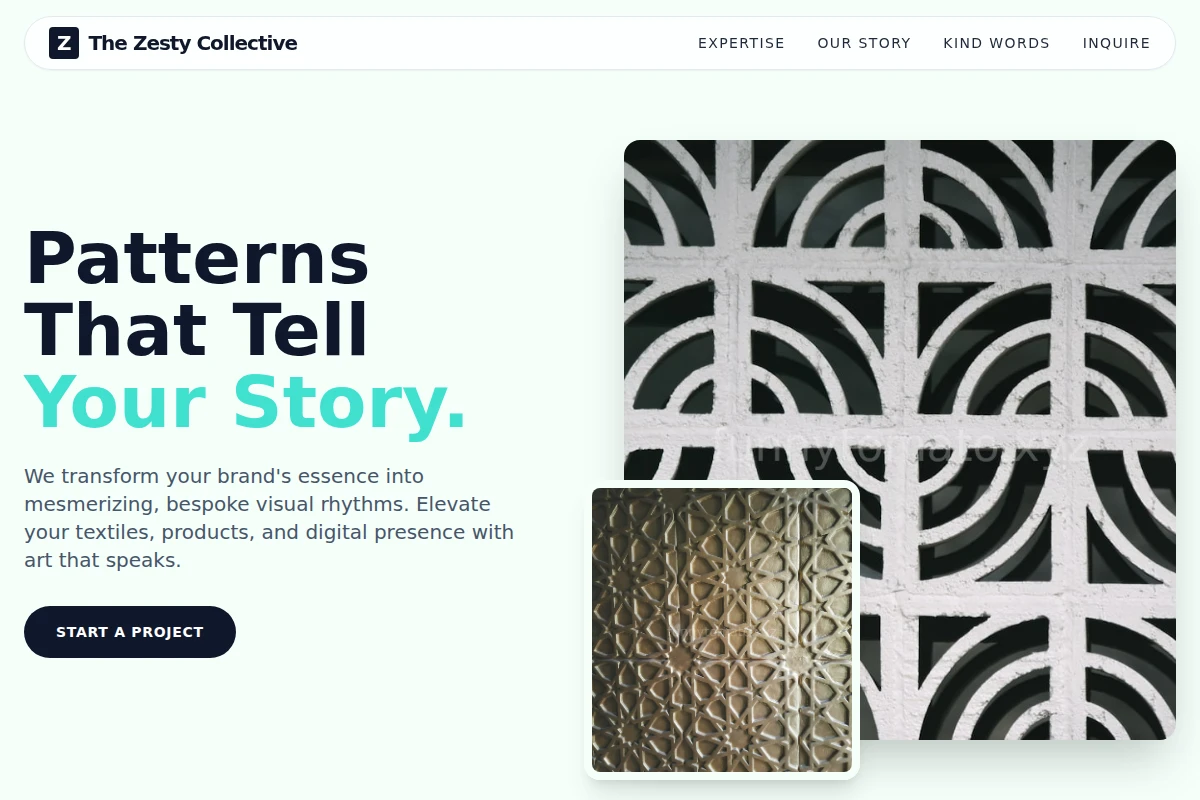 Vignette Pattern Design