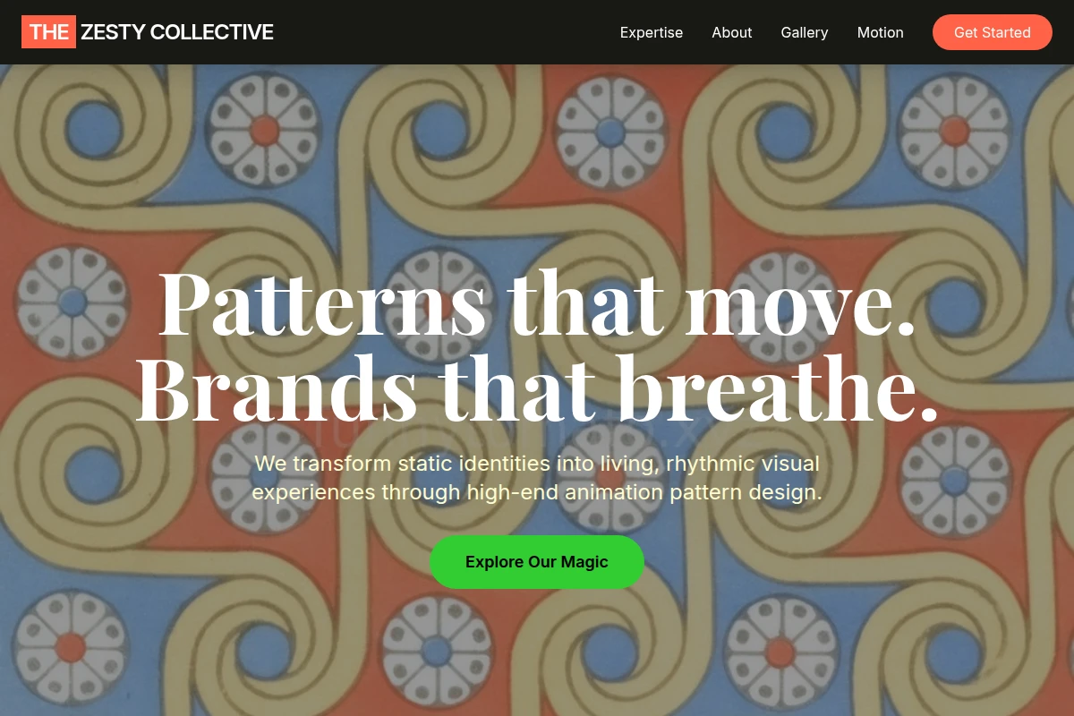 Animation Pattern Design